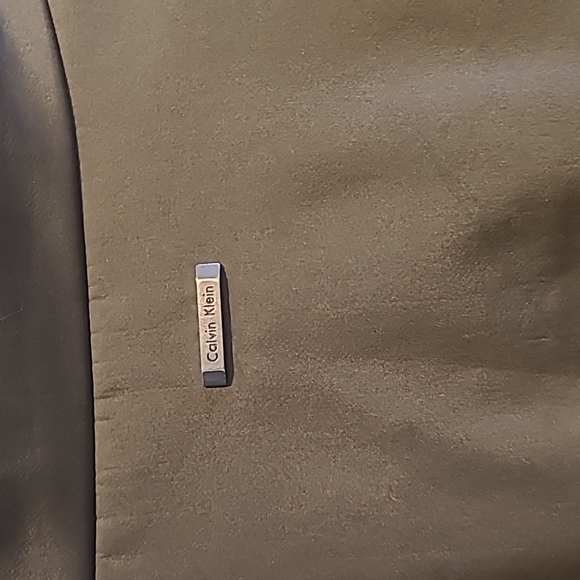 Men's Large Calvin Klein Jacket green - Picture 4 of 4